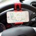 Universal Car Wheel Steering Car Mount Mobile Phone Holder Hands Free and Better VIew for GPS for your Smartphone